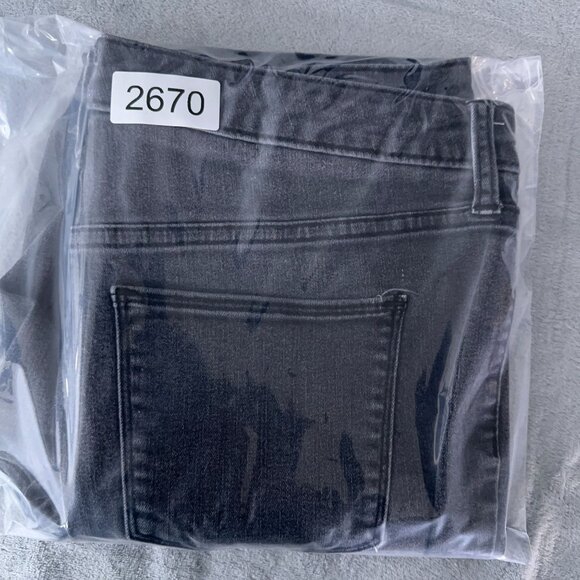 Universal Thread High Rise Jegging Jeans Womens Size 12/31R Charcoal Wash Black - Picture 13 of 13